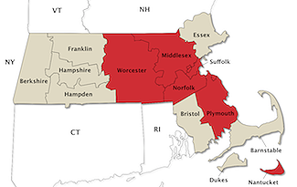 MA County Map