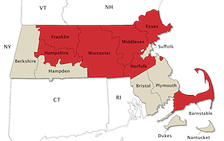 MA County Map