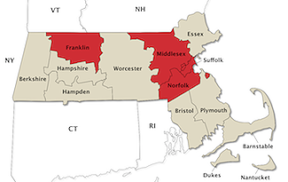 MA County Map