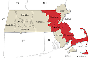 MA County Map