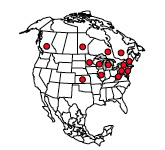 NA Range Map