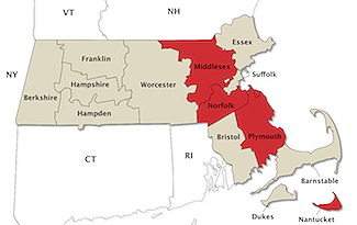 MA County Map