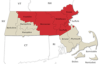 MA County Map