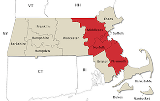 MA County Map