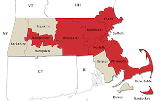 MA County Map