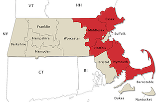 MA County Map