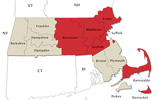 MA County Map