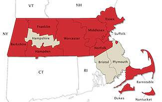 MA County Map