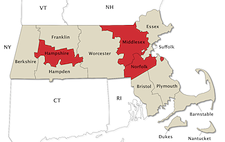 MA County Map