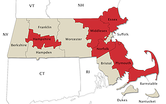 MA County Map